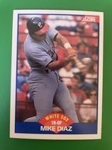1989 Score Base Set #603 Mike Diaz