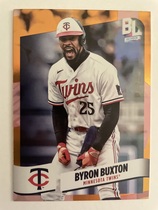 2024 Topps Big League Electric Orange #227 Byron Buxton