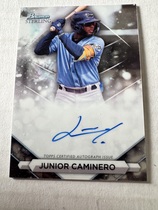 2023 Bowman Sterling Prospect Autos #PA-JCR Junior Caminero
