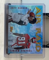 1995 Topps Air Raid #AR3 Terance Mathis|Jeff George