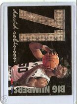 1994 NBA Hoops Big Numbers #1 David Robinson