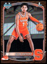 2025 Bowman Chrome Prospects Reptilian Refractor #BCP-4 Kiyan Anthony