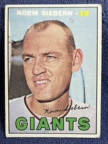 1967 Topps Base Set #299 Norm Siebern