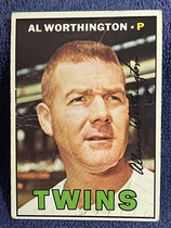 1967 Topps Base Set #399 Al Worthington