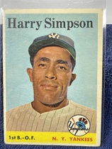 1958 Topps Base Set #299 Harry Simpson