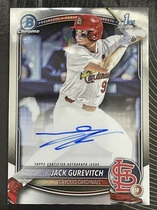 2025 Bowman Chrome Draft Prospect Autos #CPA-JG Jack Gurevitch