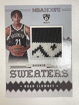 2023 Panini NBA Hoops Rookie Sweaters #29 Noah Clowney
