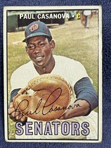 1967 Topps Base Set #115 Paul Casanova