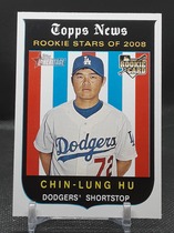 2008 Topps Heritage #130 Chin-Lung Hu