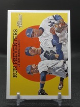 2008 Topps Heritage #237 Chien-Ming Wang|Derek Jeter|Robinson Cano