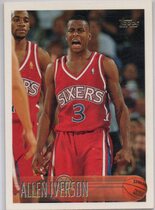 1996 Topps Base Set #171 Allen Iverson