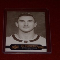 2021 Upper Deck UD Portraits Series 2 #P-65 Tanner Jeannot