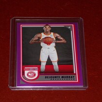 2022 Panini NBA Hoops Purple #150 Dejounte Murray