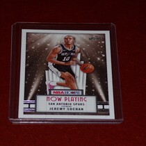 2022 Panini NBA Hoops Now Playing #9 Jeremy Sochan