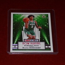 2022 Panini NBA Hoops Now Playing #21 Marjon Beauchamp
