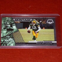 2022 Panini Mosaic Montage #M-8 Aaron Rodgers