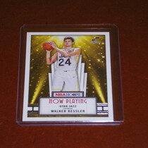 2022 Panini NBA Hoops Now Playing #19 Walker Kessler