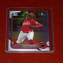 2022 Bowman Chrome Draft Refractor #BDC-140 Kenya Huggins