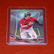 2022 Bowman Best Refractor #35 Steven Kwan