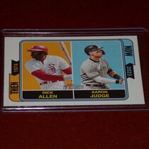 2023 Topps Heritage Then and Now #TAN-11 Aaron Judge|Dick Allen
