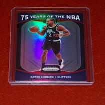 2021 Donruss Optic 75 Years of the NBA #2 Kawhi Leonard