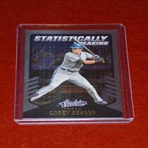 2022 Panini Absolute Statistically Speaking #SS-5 Corey Seager