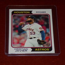 2023 Topps Heritage #408 Cristian Javier