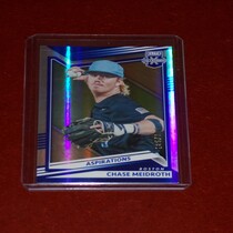 2022 Panini Elite Extra Edition Aspirations Blue #129 Chase Meidroth