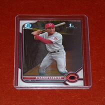 2022 Bowman Chrome Prospects #BCP-158 Ricardo Cabrera