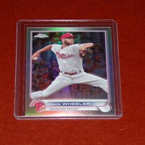 2022 Topps Chrome Sonic Edition Refractor #207 Zack Wheeler