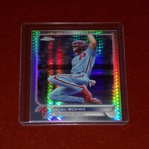 2022 Topps Chrome Sonic Edition Prism Refractor #89 Alec Bohm