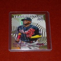 2022 Stadium Club Chrome Team of the Future #TOF-15 Ronald Acuna Jr.