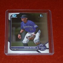 2022 Bowman Chrome Draft #BDC-136 Ryan Ritter