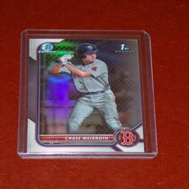 2022 Bowman Chrome Draft Refractor #BDC-92 Chase Meidroth