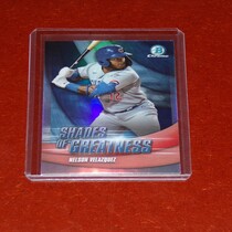 2022 Bowman Chrome Shades of Greatness #SG-21 Nelson Velazquez