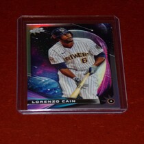 2022 Topps Chrome Cosmic Star Gaze #SG-24 Lorenzo Cain