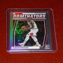 2022 Donruss Optic Elite Dominators Holo #13 Demar Derozan