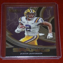 2023 Panini Select Draft Picks Sparks #19 Justin Jefferson