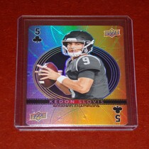 2022 Upper Deck Goodwin Champions Playing Cards #5-C Kedon Slovis