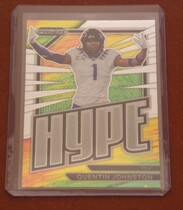 2023 Panini Prizm Draft Picks Hype #HP-9 Quentin Johnston