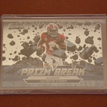 2023 Panini Prizm Draft Picks Prizm Break #PB-11 Jahmyr Gibbs