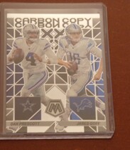2023 Panini Mosaic Carbon Copy #CC-8 Dak Prescott|Jared Goff
