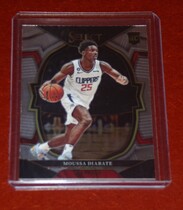 2022 Panini Select #92 Moussa Diabate