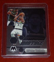 2022 Panini Mosaic Montage #28 Anthony Edwards