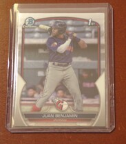 2023 Bowman Chrome Prospects #BCP-151 Juan Benjamin