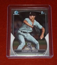 2023 Bowman Chrome Draft #BDC-82 Christian Oppor