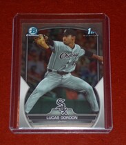 2023 Bowman Chrome Draft #BDC-126 Lucas Gordon