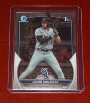 2023 Bowman Chrome Draft #BDC-167 Jacob Gonzalez