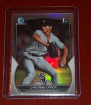 2023 Bowman Chrome Draft Refractor #BDC-82 Christian Oppor