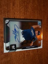 2015 Bowman Chrome Draft Pick Prospect Autos #BCA-CP Cody Ponce